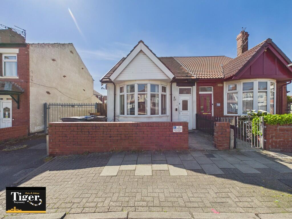 3-bed semi-detached on Threlfall Road, Blackpool, £129,950