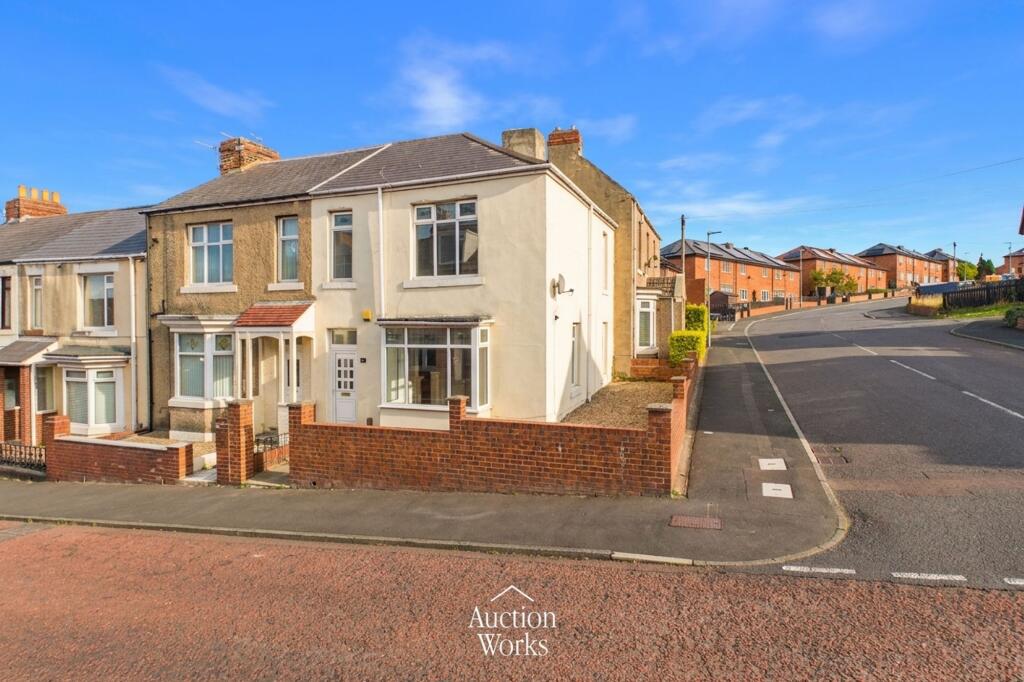 3-bed terraced on Deckham Terrace, Gateshead, NE8, £125,000