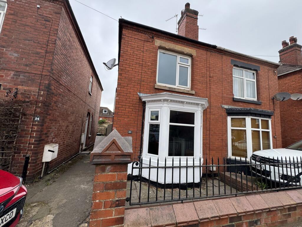 2-bed semi-detached on Moira Road, Woodville, DE11, £170,000