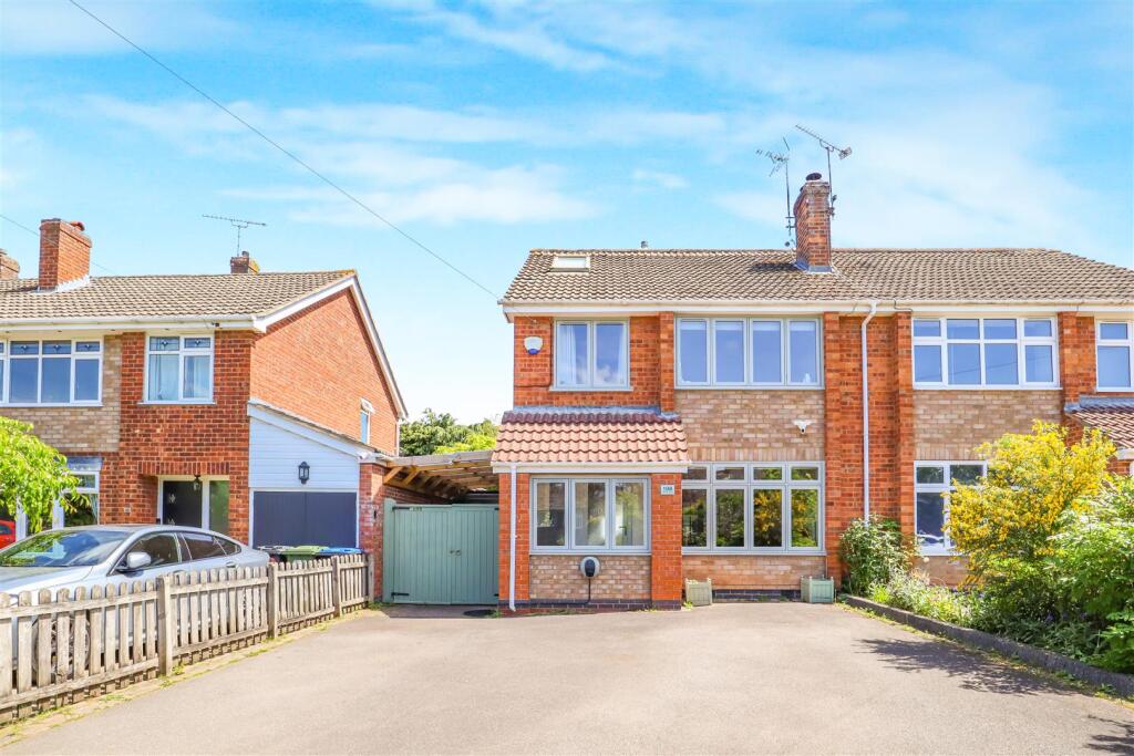 4-bed semi-detached on Clinton Lane, Kenilworth, £475,000
