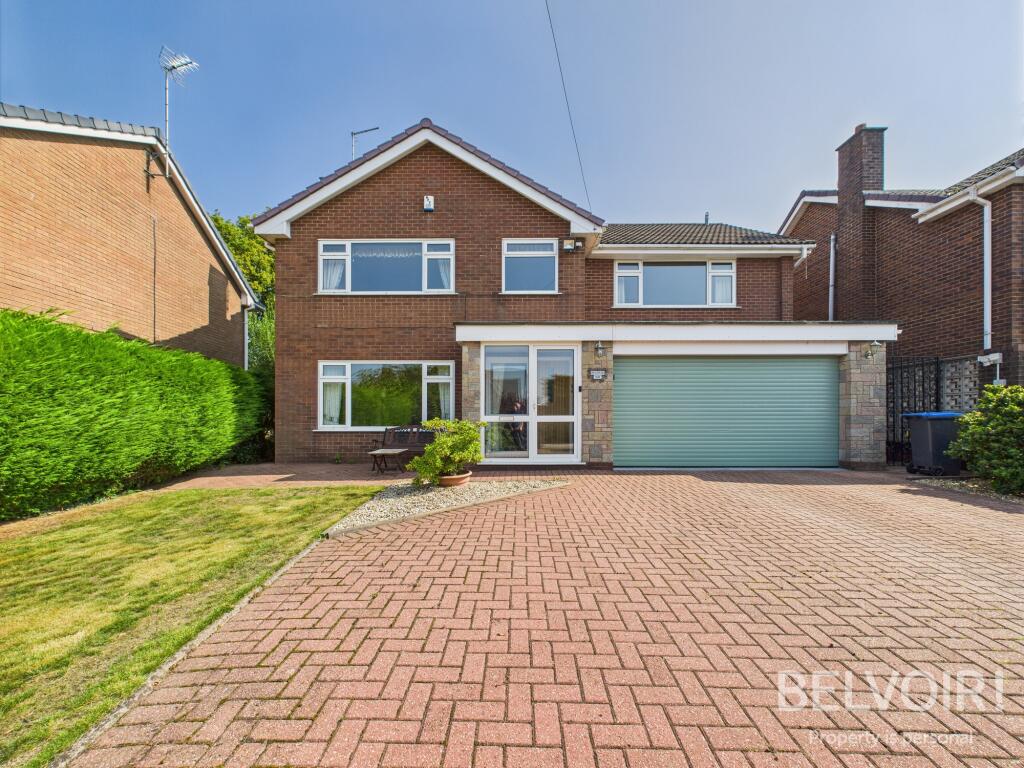 4-bed detached on New Close Avenue, Forsbrook, Stoke On Trent, ST11, £425,000
