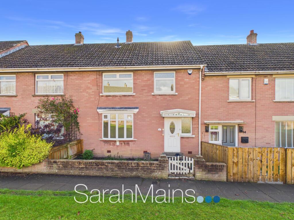 3-bed terraced on Borrowdale Crescent, Blaydon-On-Tyne, NE21, £150,000