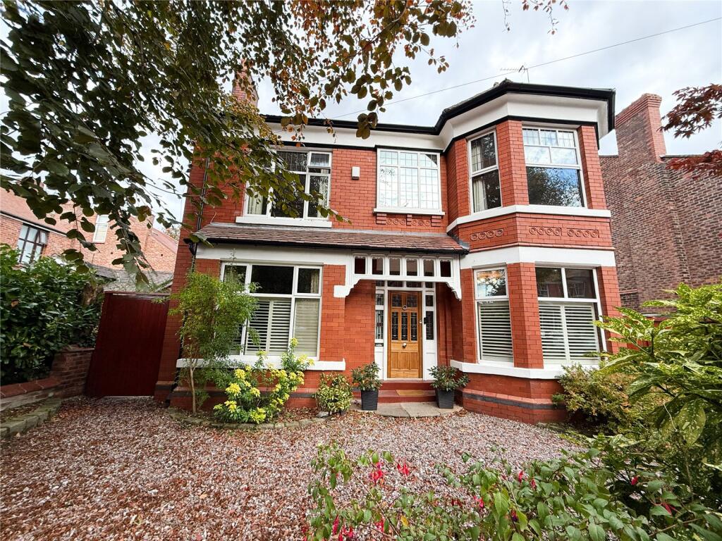 5-bed detached on Belfield Road, Didsbury, M20, £1,500,000