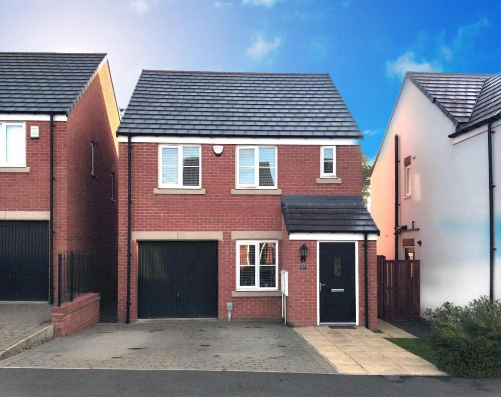 3-bed detached on 26 CHESTER BURN ROAD, £277,000