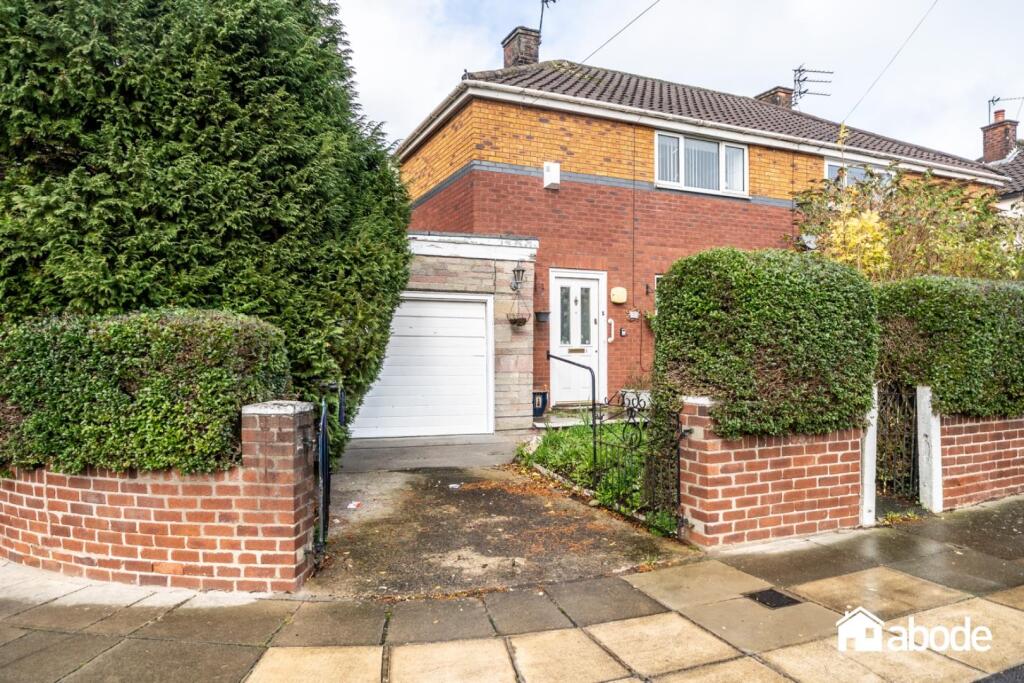 2-bed semi-detached on Dartmouth Drive, Bootle, Liverpool, L30, £110,000
