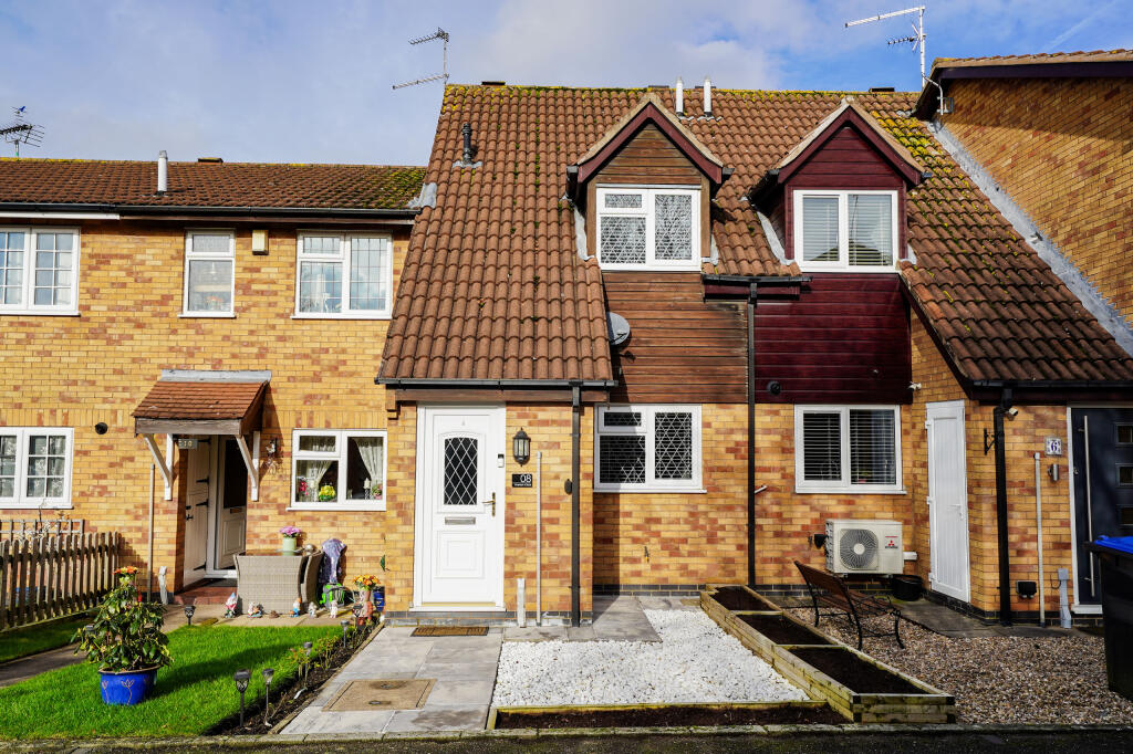2-bed terraced on Everson Close, Broughton Astley, Leicester, Leicestershire, £200,000