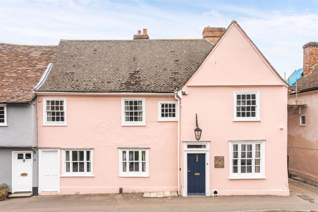 4-bed terraced on Castle Street, Saffron Walden, £900,000