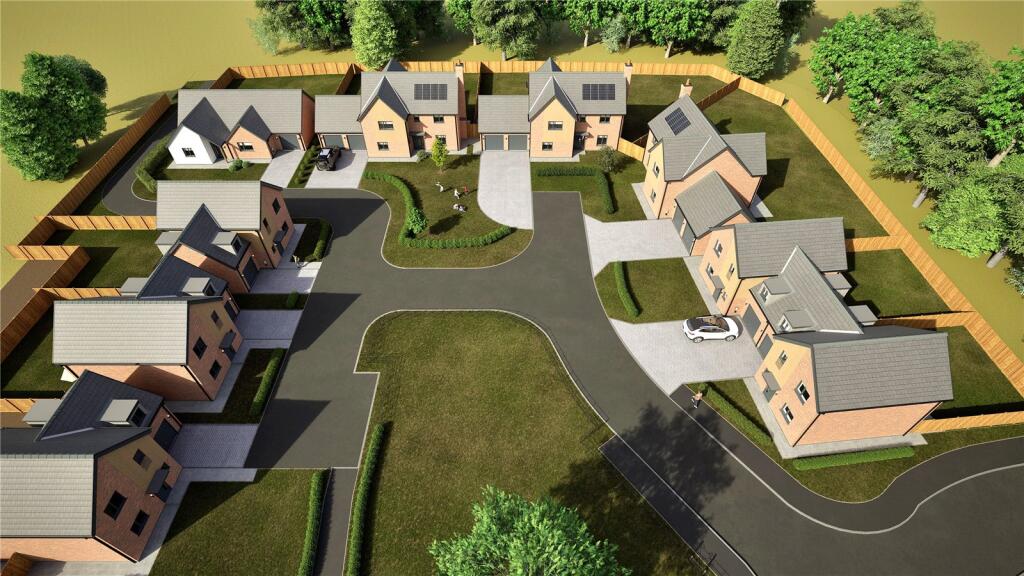 3-bed semi-detached on New Homes - Willow Walk, Pesthouse Lane, Barham, Ipswich, IP6, £390,000