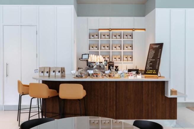 Reception coffee bar