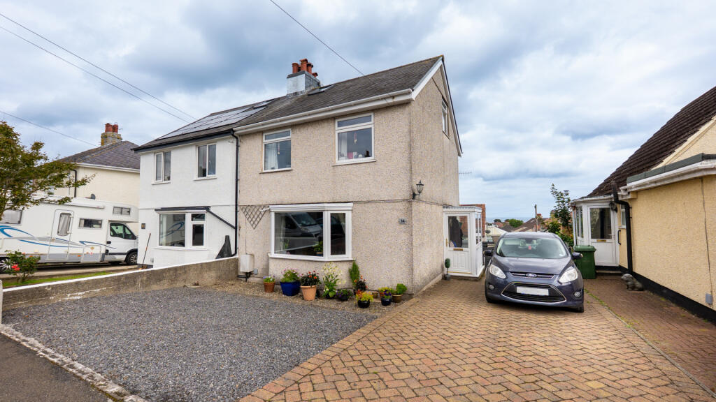 3-bed semi-detached on 34 Auburn Road, Onchan, IM3 1LW, £345,000