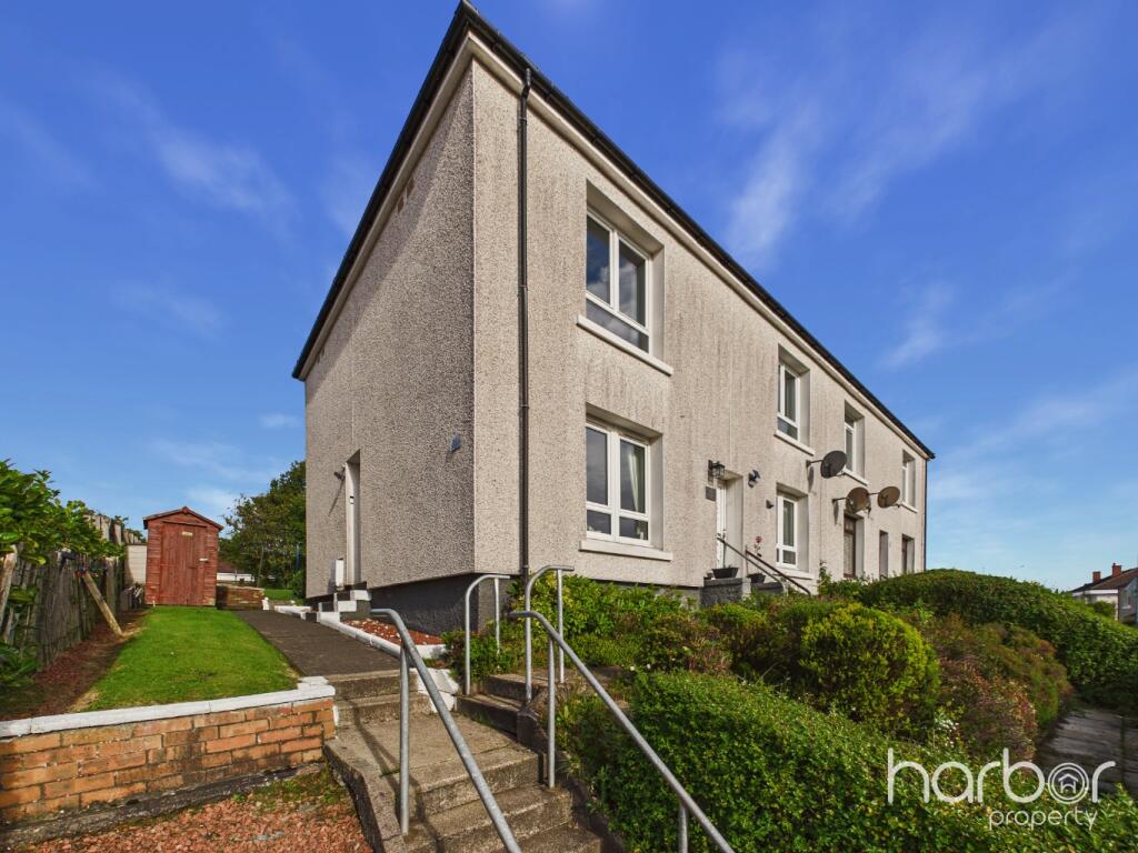 2-bed flat on Longford Street, Carntyne, Glasgow, City of Glasgow, G33 2HQ, £135,000