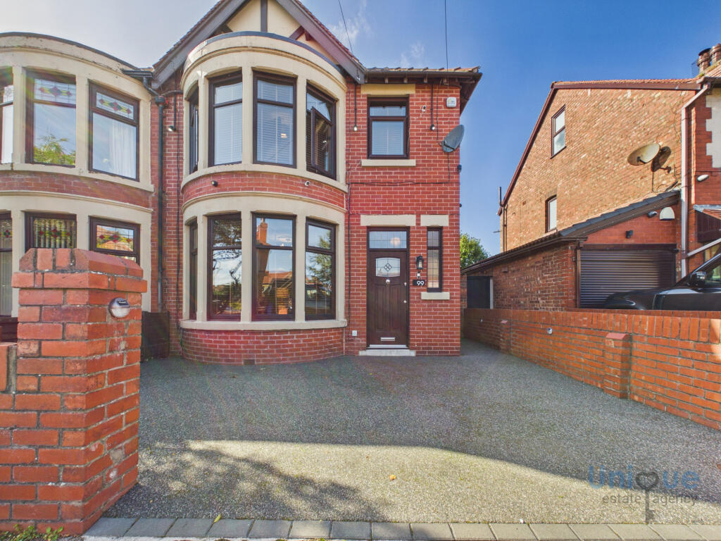 3-bed semi-detached on Abercrombie Road,  Fleetwood, FY7, £229,950
