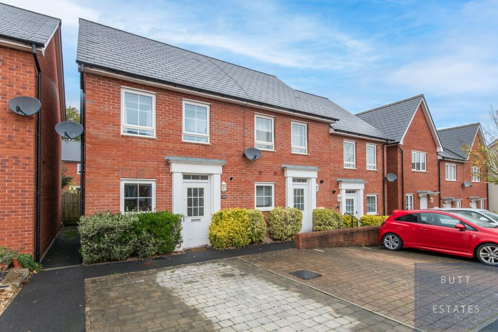 2-bed terraced on Whitaker Close, £240,000