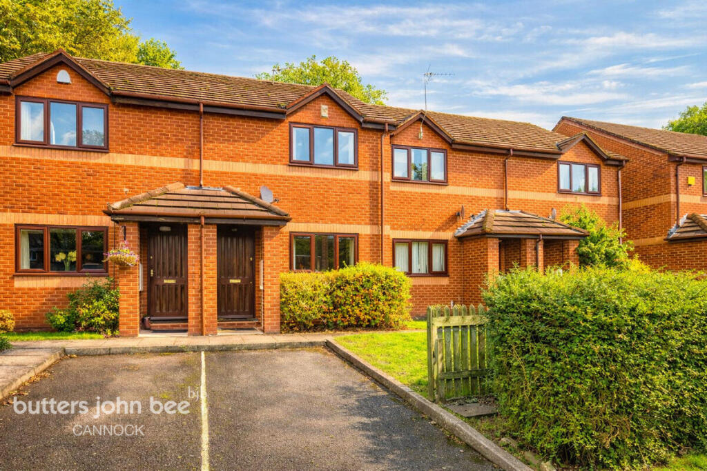 2-bed terraced on Woottons Court, Stoneycroft, Cannock, £100,000