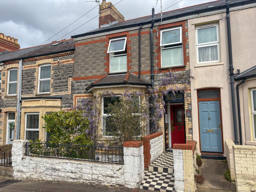 3-bed terraced on Lord Street, Penarth, £475,000
