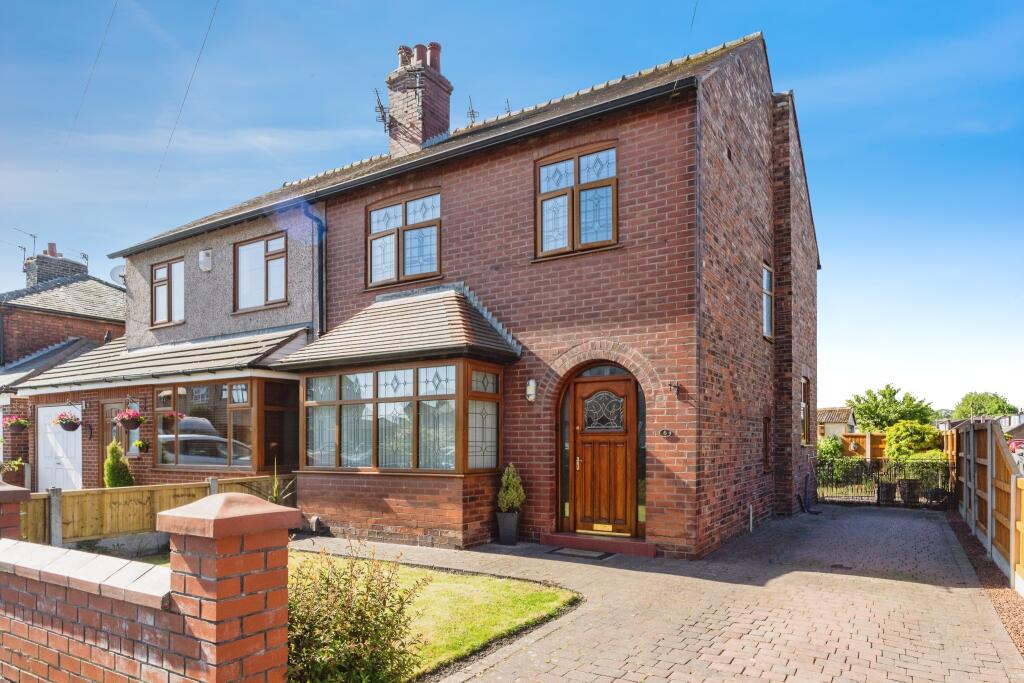 3-bed semi-detached on Breaston Avenue, Leigh, WN7, £275,000