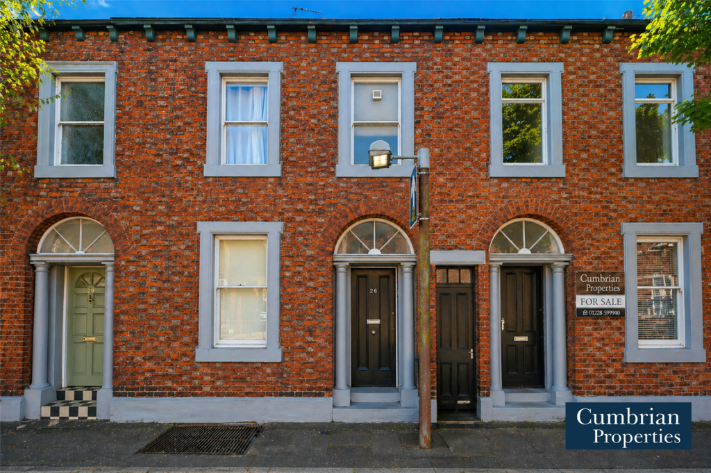 2-bed terraced on Tait Street, Carlisle, £110,000