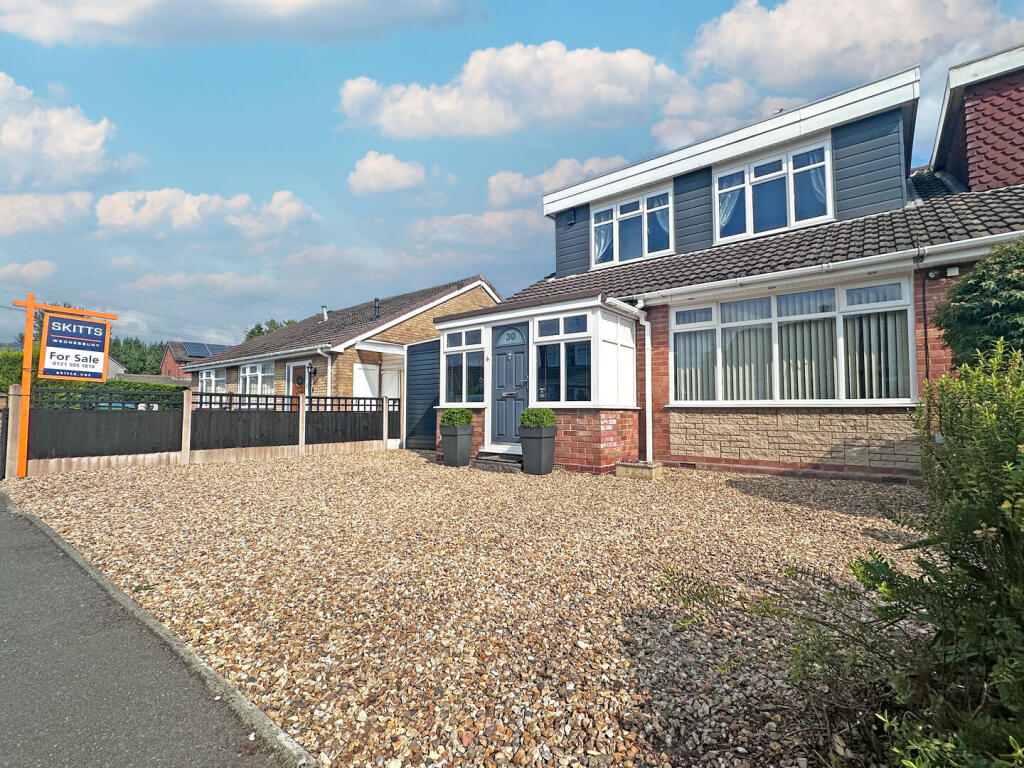 3-bed semi-detached on Wigginsmill Road, Wednesbury, £325,000