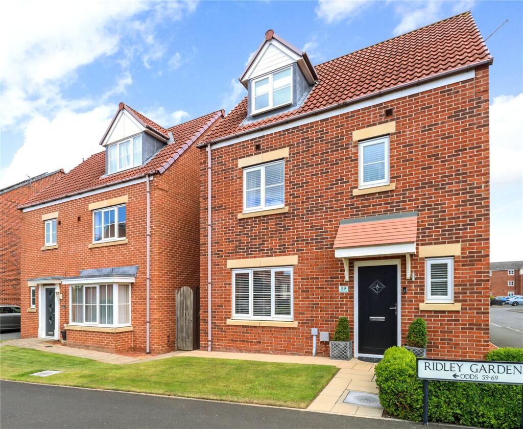 Main image of property: Ridley Gardens, Shiremoor, Newcastle upon Tyne, Tyne and Wear, NE27
