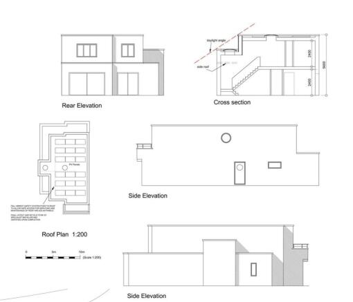 Side & Rear Elevation