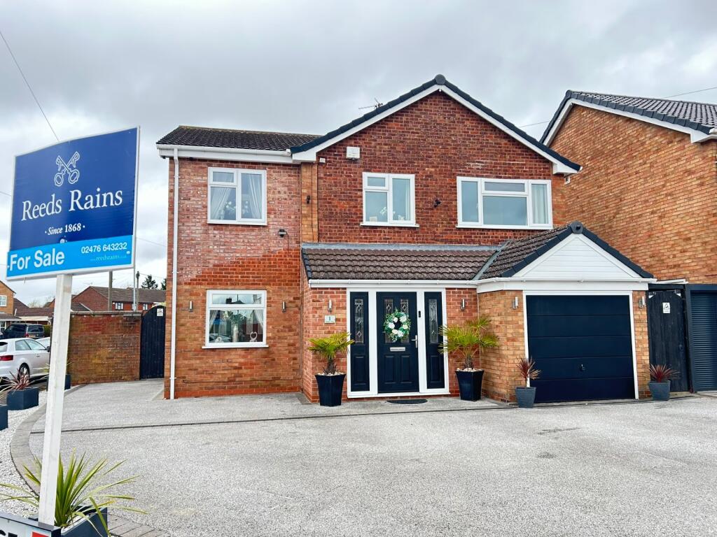 Milner Close, Bulkington, Bedworth, Warwickshire, CV12
