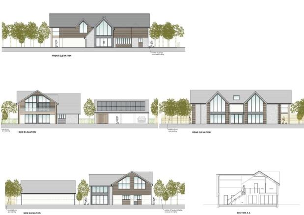 Proposed elevations