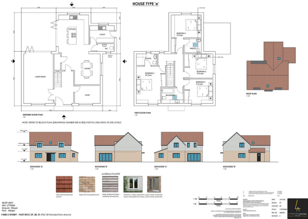 1888.024 REV C - HOUSE TYPE E - PLANS AND ELEVATIO
