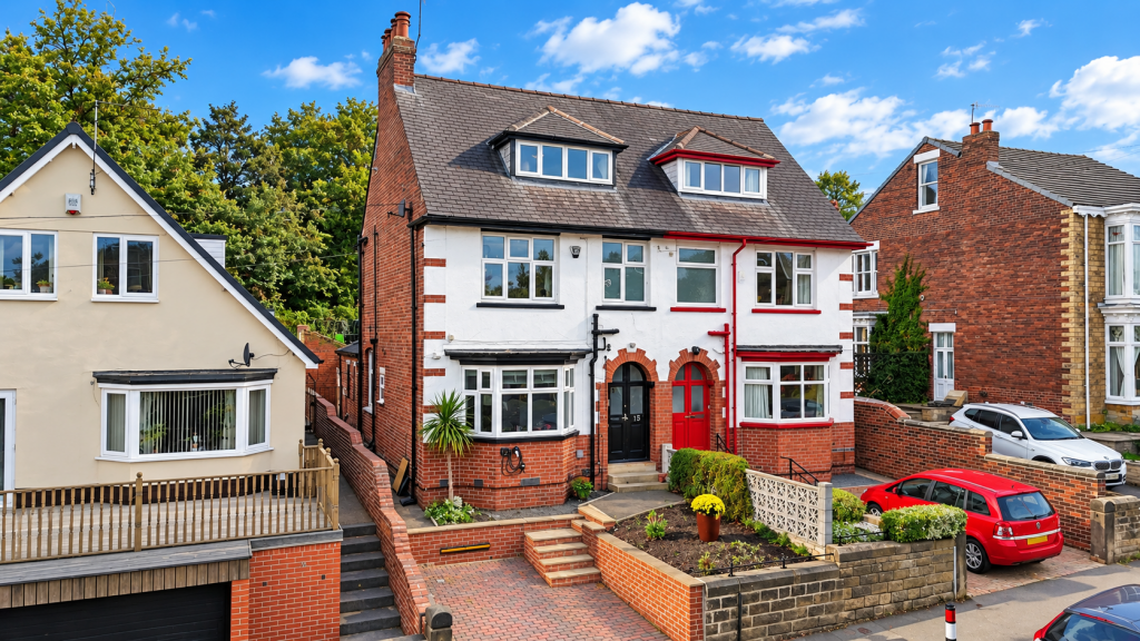 4-bed semi-detached on Bannerdale Road, Carterknowle, Sheffield, £525,000