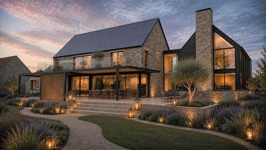 Main image of property: Building plot with full planning permission for a five bedroom dwelling