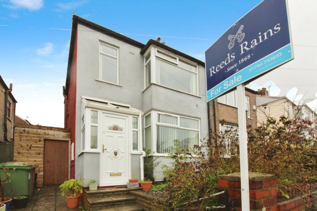 2-bed semi-detached on St. Georges Road, St. Helens, Merseysidex, WA10, £155,000