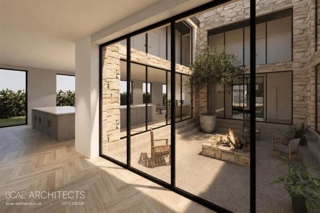 CGI Render - Courtyard