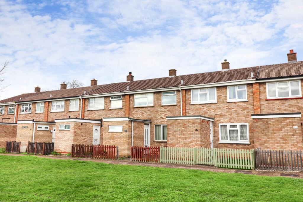 2-bed terraced on Arden Walk, Bedford, £245,000