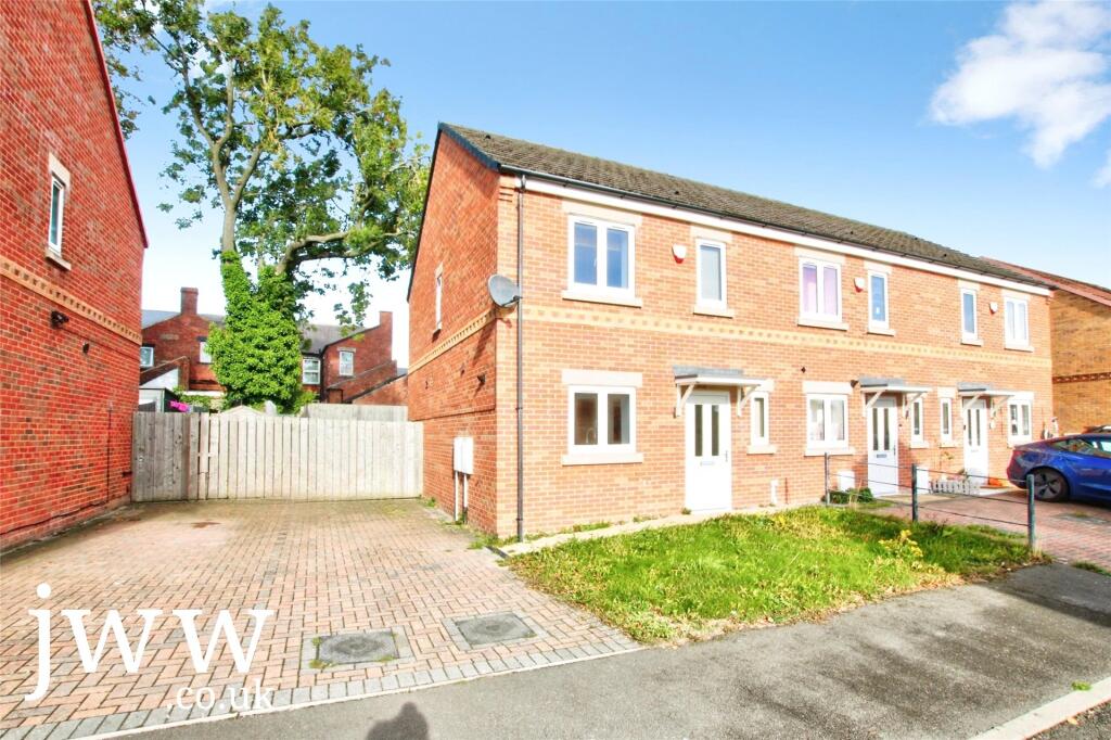 3-bed semi-detached on The Sidings, Bishop Auckland, County Durham, DL14, £140,000