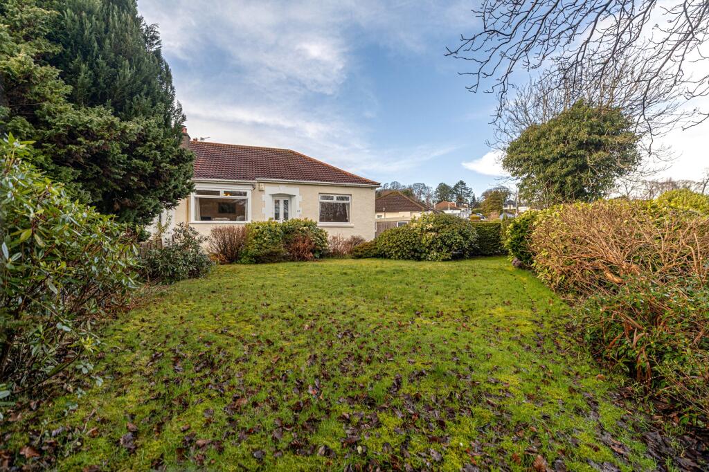 3-bed semi-detached on Rannoch Drive, Bearsden, £330,000
