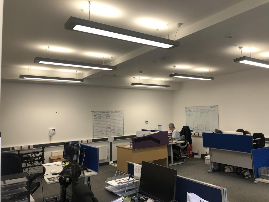 Example of internal area of large office