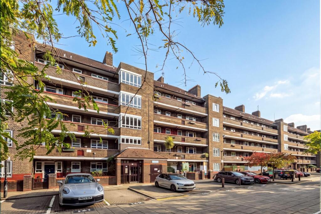 2-bed flat on Lawson House, White City Estate W12, £325,000