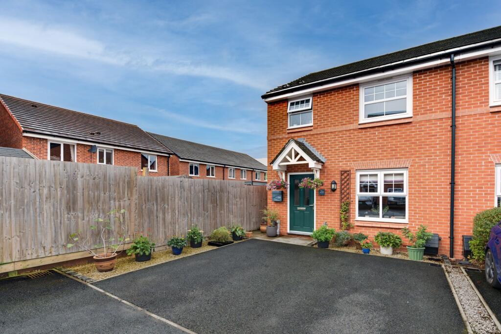3-bed semi-detached on Price Close, Moston, CW11, £245,000