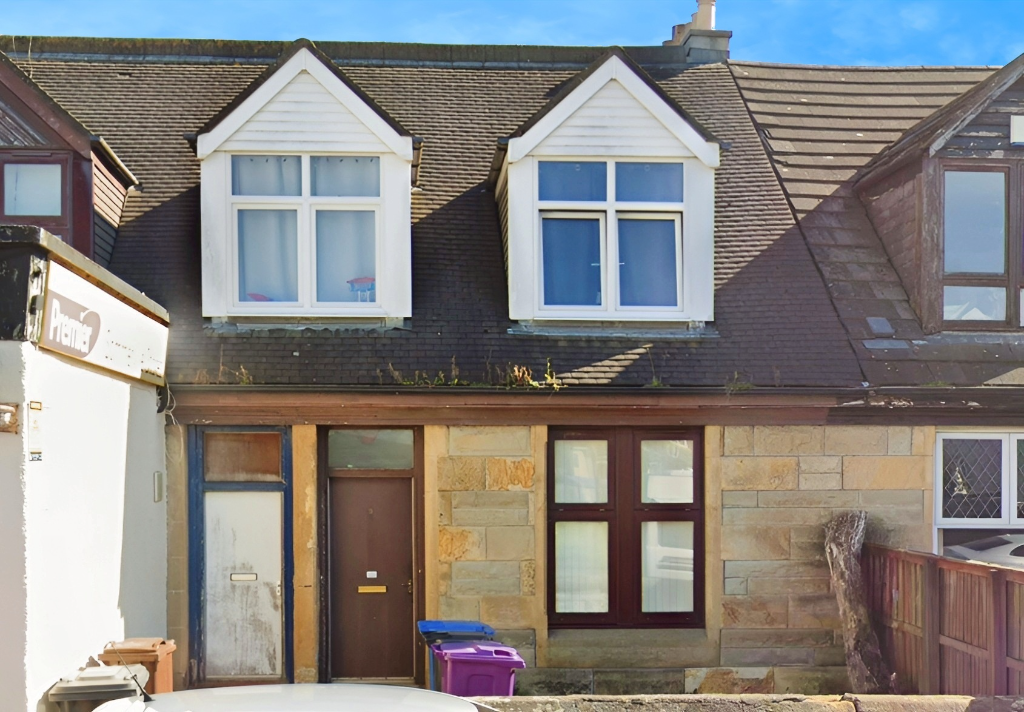 2-bed flat on Caledonian Road, Stevenston, Ayrshire, KA20, £45,000