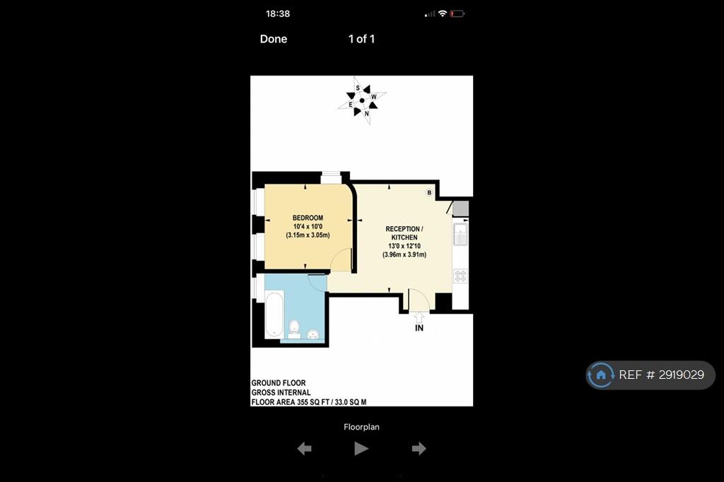 1 bedroom flat for rent