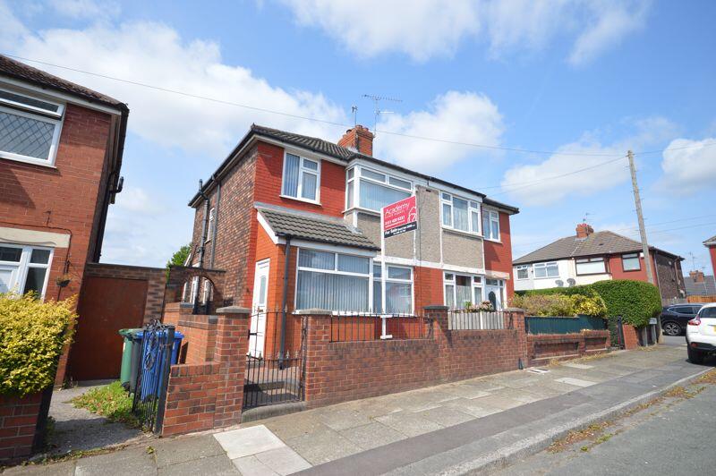 3-bed semi-detached on Princes Street, Widnes, £165,000