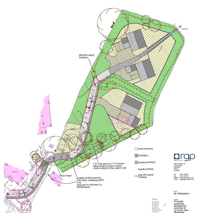 DEVELOPMENT PLOT IN SCORE VIEW, Ilfracombe, Devon, EX34 photo 3