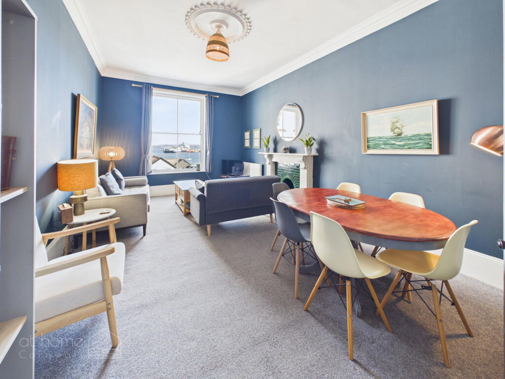 Main image of property: 23 Arwenack Street, Falmouth - Elegant Period Apartment with Stunning Carrick Roads Views!