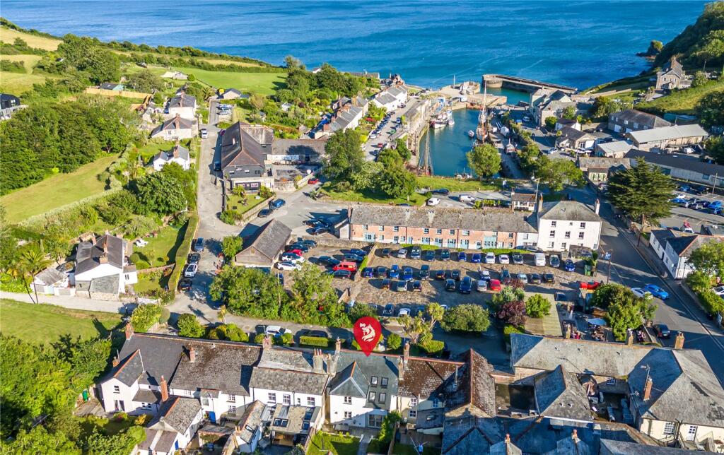 3-bed terraced on Quay Road, Charlestown, Cornwall, PL25, £650,000