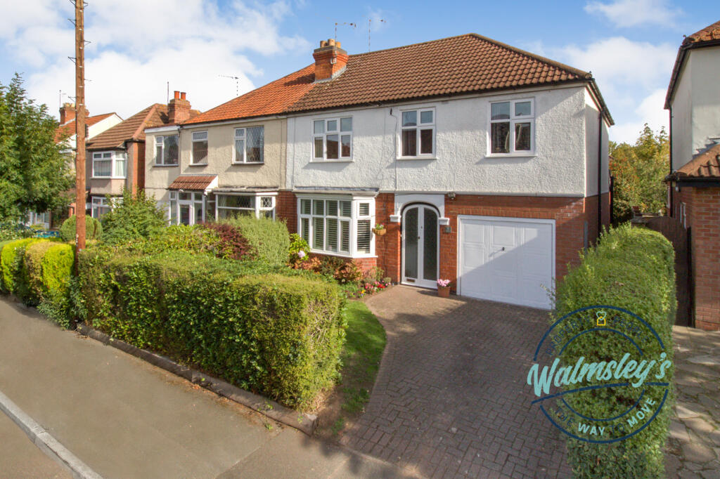 4-bed semi-detached on Grasmere Avenue, Coventry, CV3, £475,000