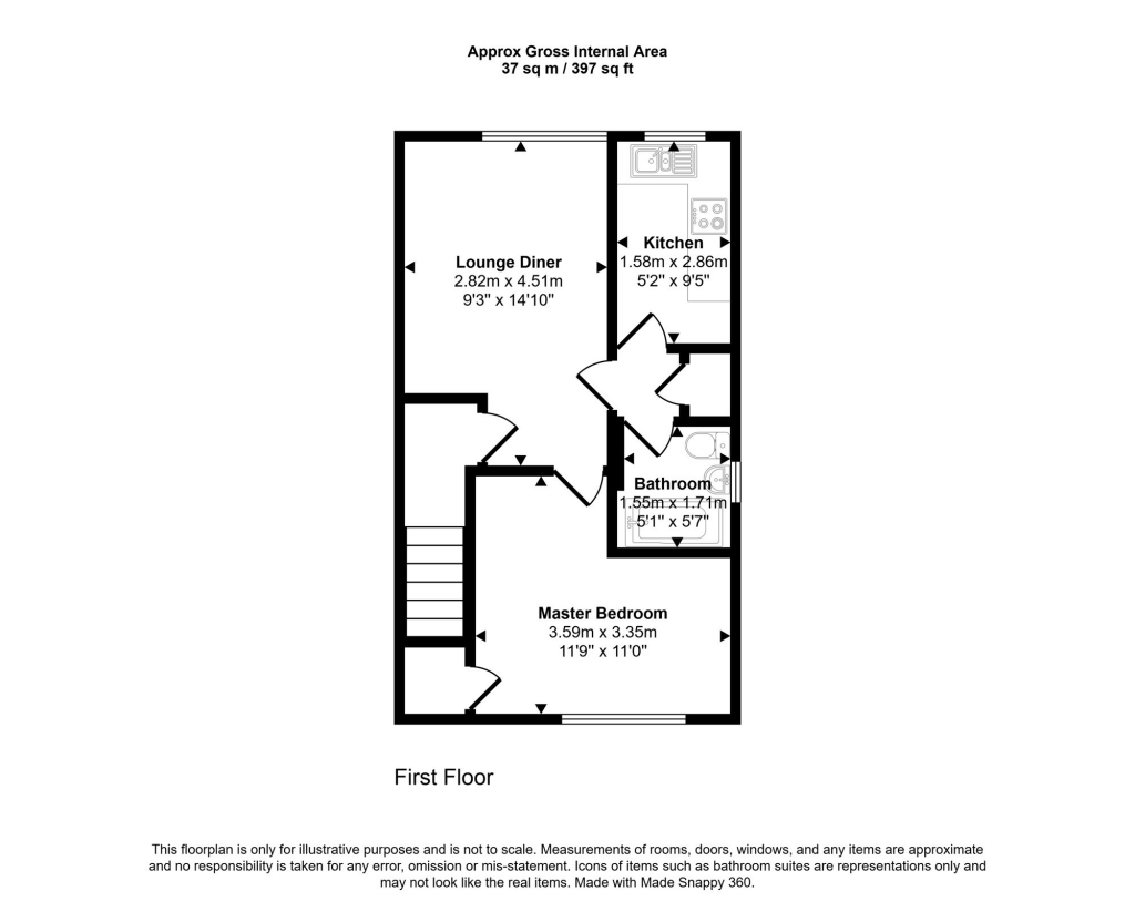 Apartment in South Tyneside, West Harton - More