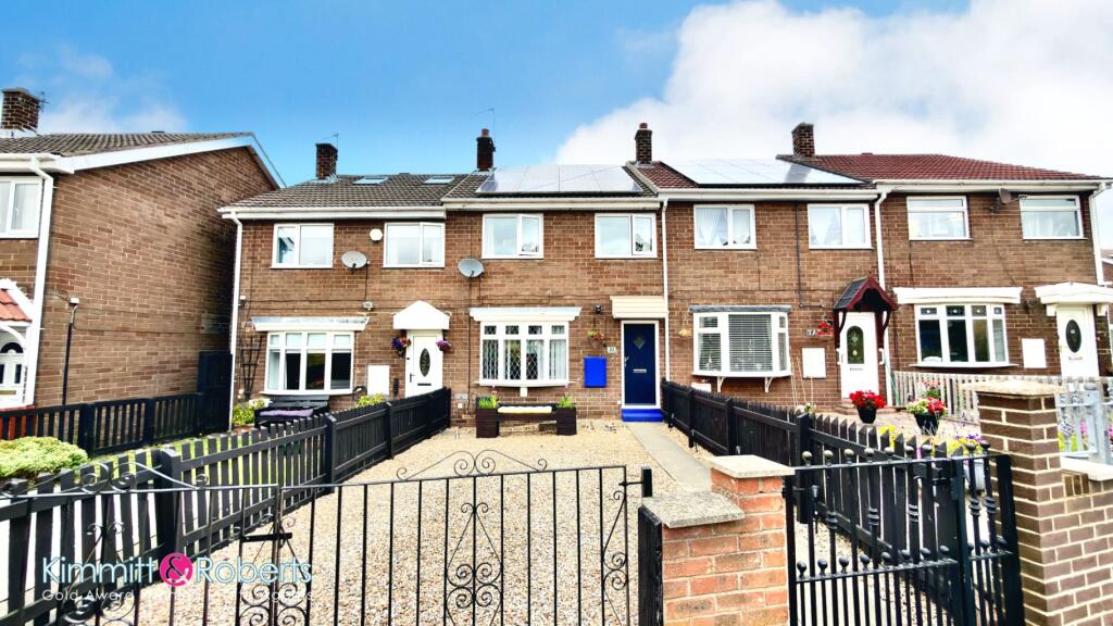 3-bed terraced on Ennerdale Street, Hetton-Le-Hole, Houghton le Spring, Tyne and Wear, DH5 0DT, £80,000