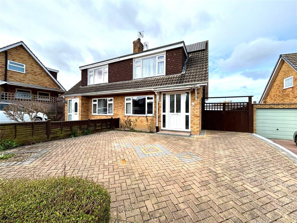 3-bed semi-detached on Beaumont Road, Springbank, Cheltenham, £300,000