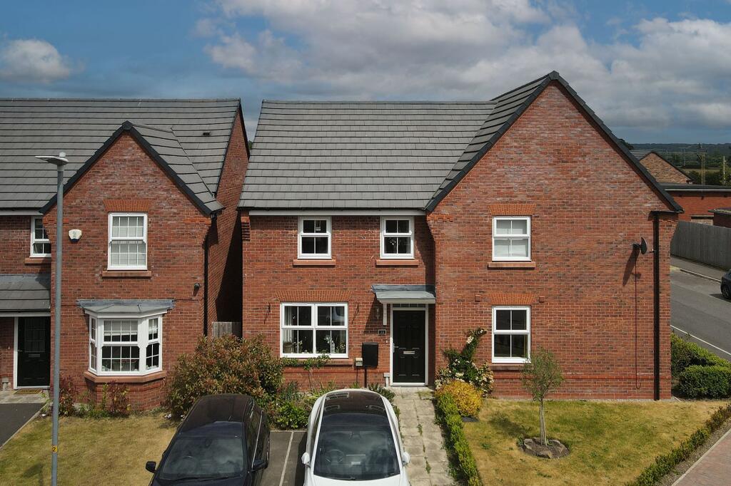3-bed semi-detached on Meadow End Road, Chelford, SK11, £360,000