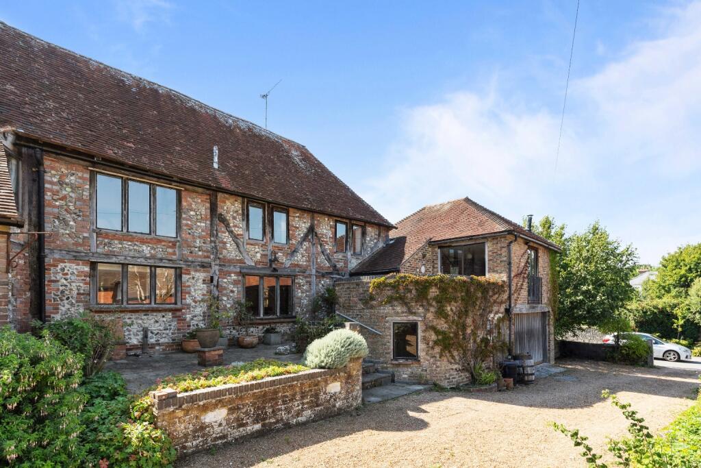 4-bed semi-detached on The Street, Kingston, Lewes, East Sussex, BN7 3PB, £950,000