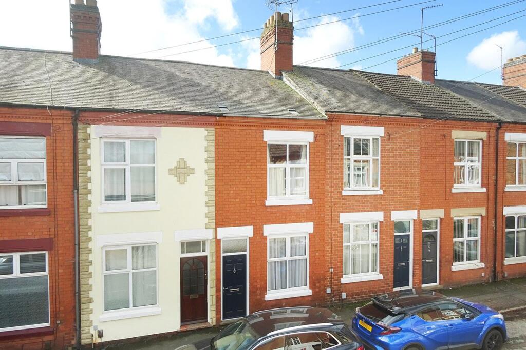 2-bed terraced on Hearth Street, Market Harborough, £210,000